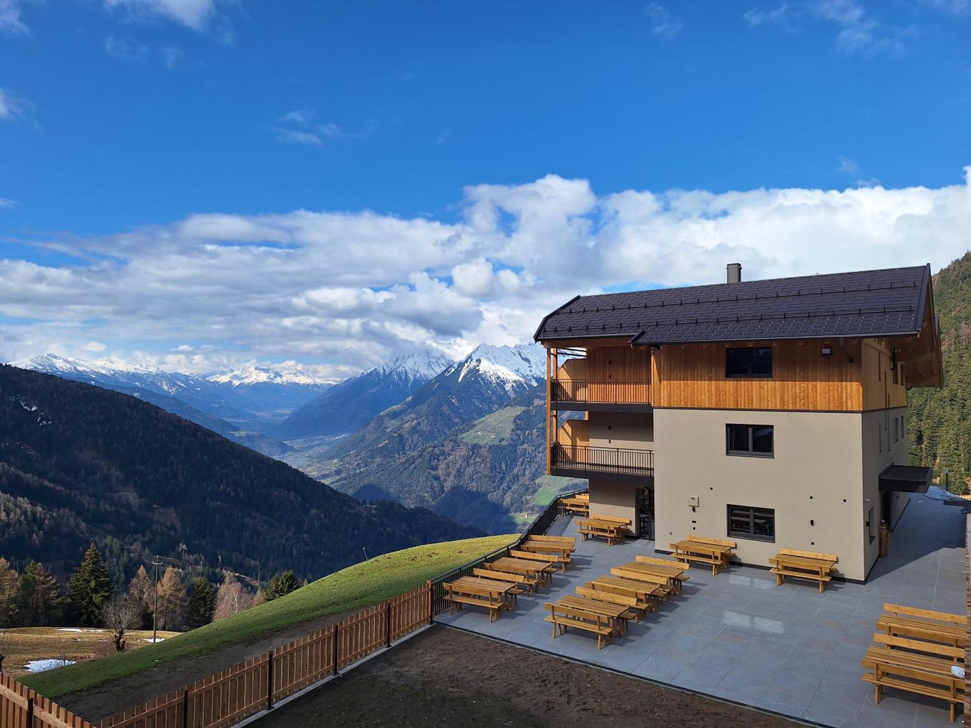 Berggasthaus Videgg Schenna Exterior foto